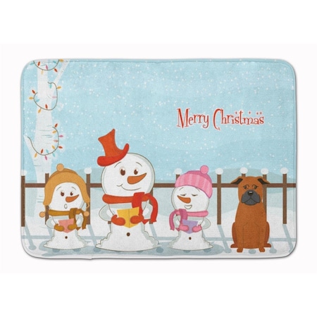 Micasa Merry Christmas Chinese Chongqing Dog Machine Washable Memory Foam Mat MI712802